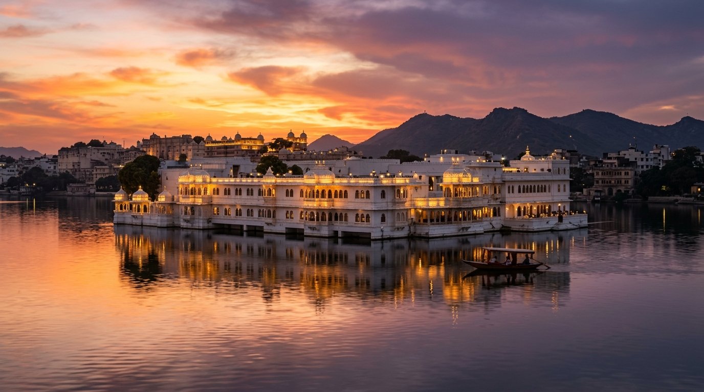 Rajasthan Heritage Palace Lake Pichola Udaipur